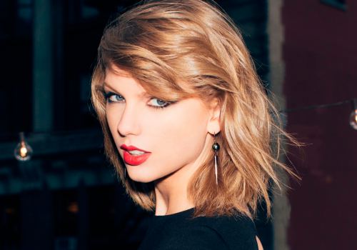 Stunning Taylor Swift Red Lips Wallpaper