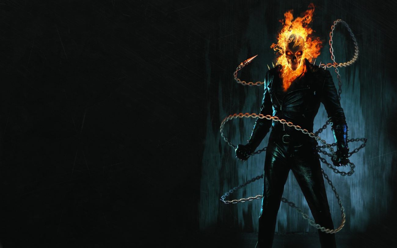 Ghost Rider Movies Hero Fire Skeleton Comics