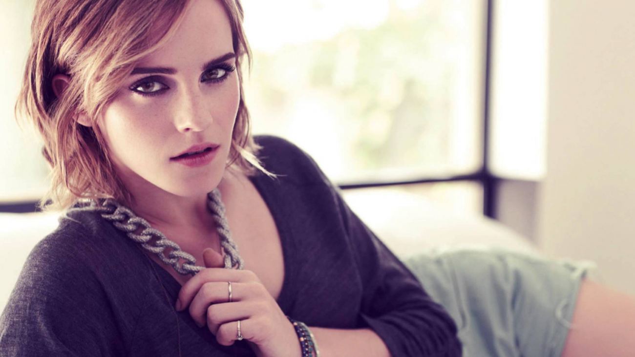 Emma Watson Top Model Wide HD Wallpaper